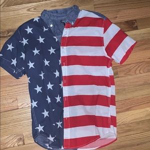 American flag shirt